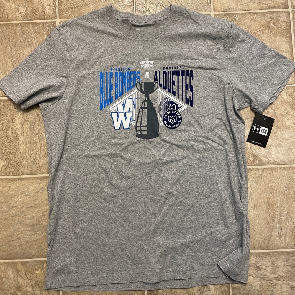 2023 New Era Grey Cup T-Shirt